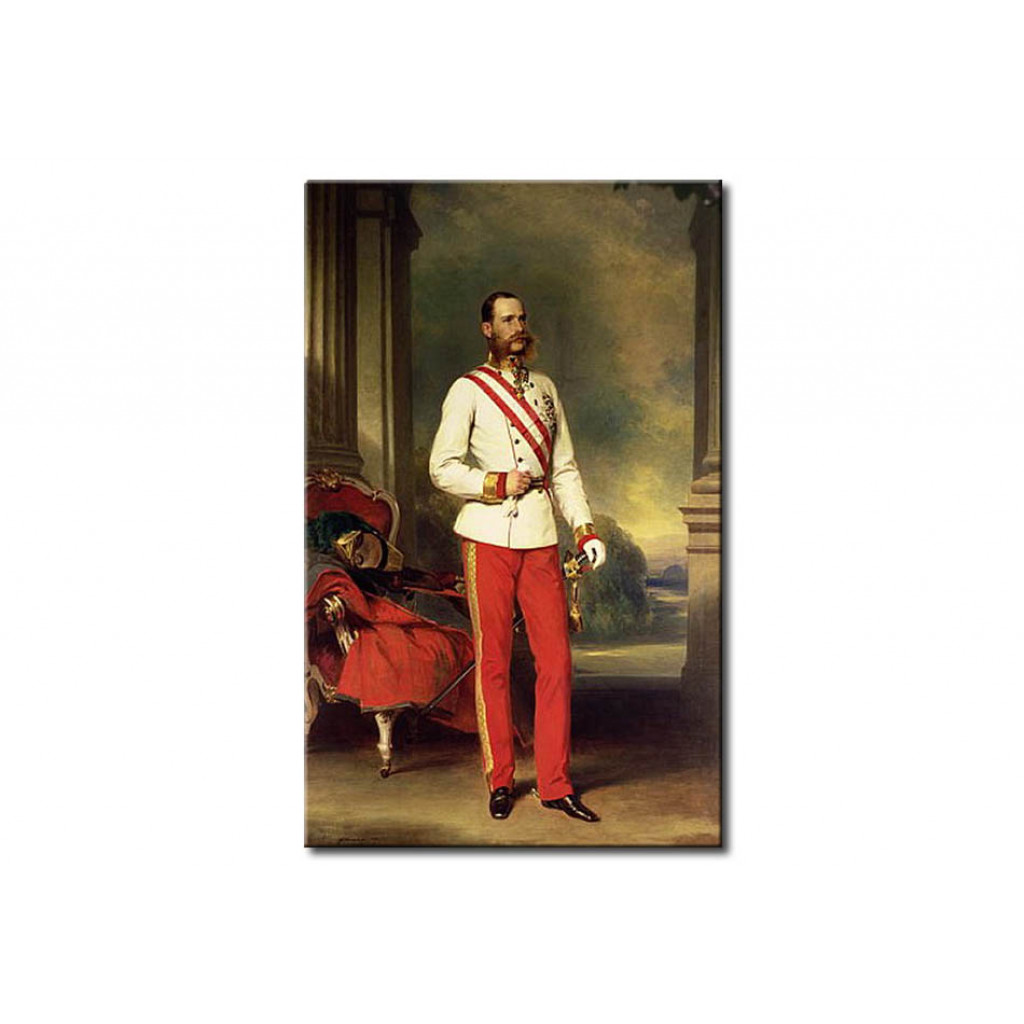 Schilderij  Franz Xaver Winterhalter: Franz Joseph I, Emperor Of Austria