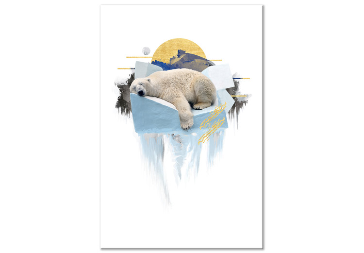 Quadro su tela Polar Bear (1 Part) Vertical
