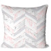 Mikrofaser Kissen The lightness of marble - a minimalist composition in glamour style cushions 146794