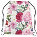 Worek plecak Wiosenne perfumy - kwiaty piwonii i róż w stylu prowansalskim 147594 additionalThumb 2