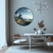 Round Canvas Safe Shore - Tropical Landscape With Lighthouse and Beach 151594 additionalThumb 2