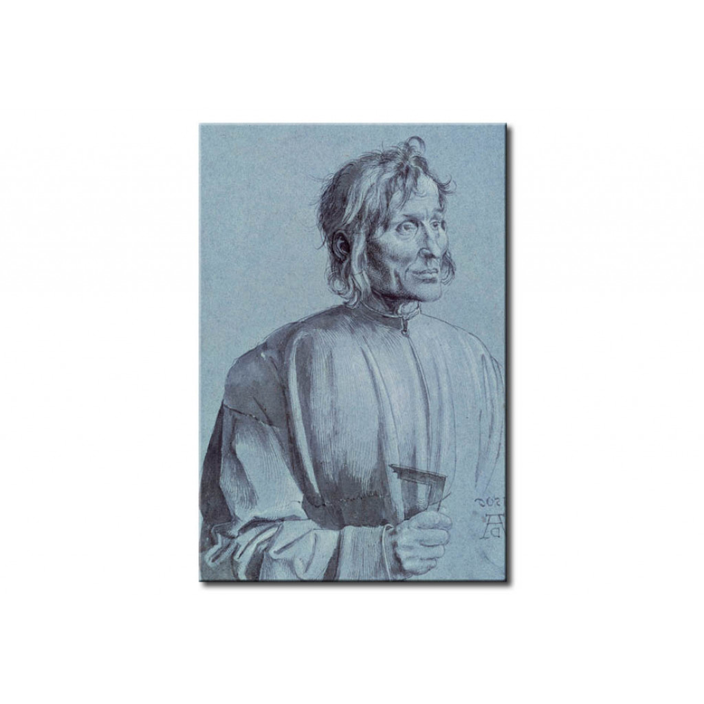 Schilderij  Albrecht Dürer: Portrait Of An Architect