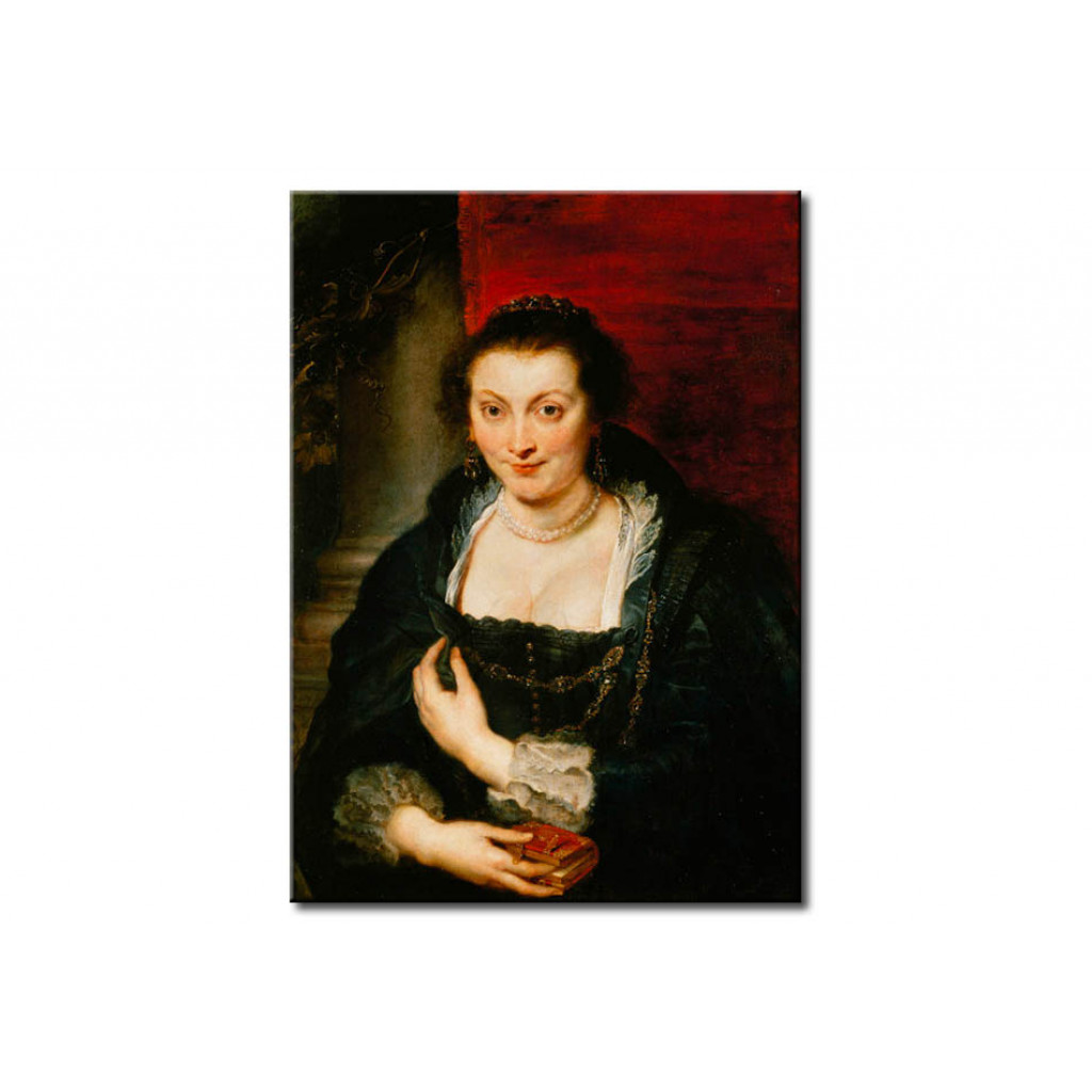 Schilderij  Peter Paul Rubens: Portrait Of Isabella Brant