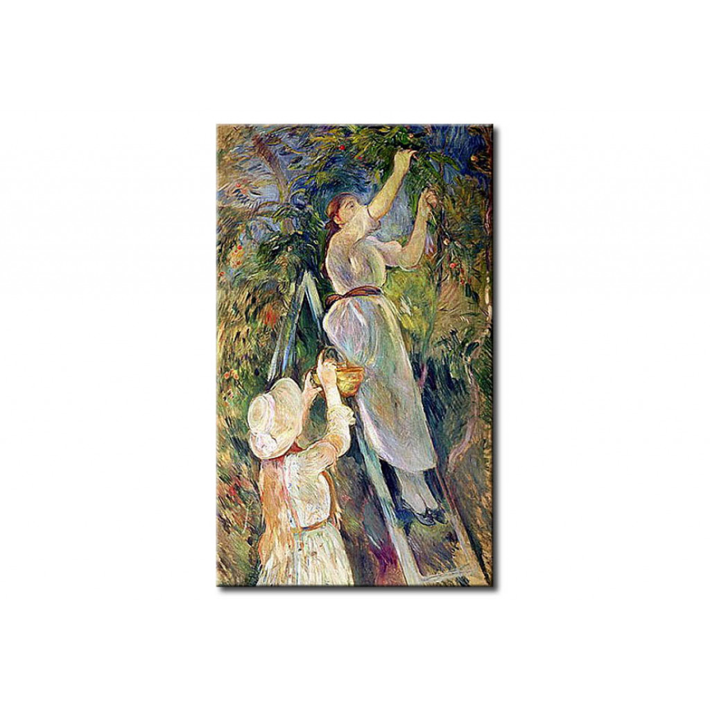 Schilderij  Berthe Morisot: The Cherry Picker