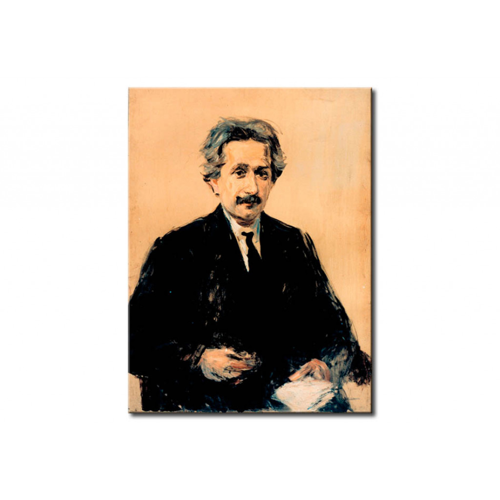 Canvastavla Portrait Of Prof.Albert Einstein