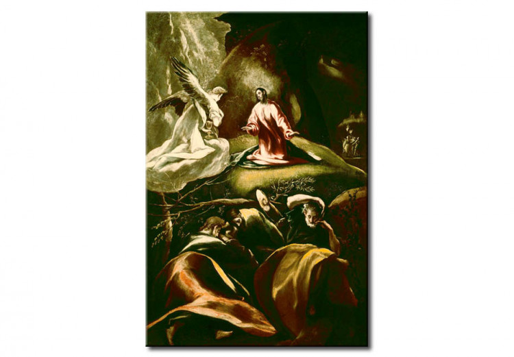 Tableau sur toile Le Christ au mont des Oliviers 53494