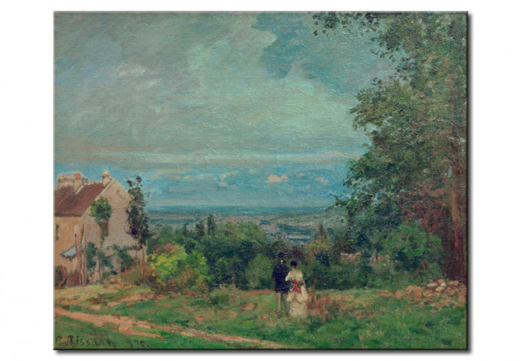 Reprodukcja obrazu Krajobraz Louveciennes 53594