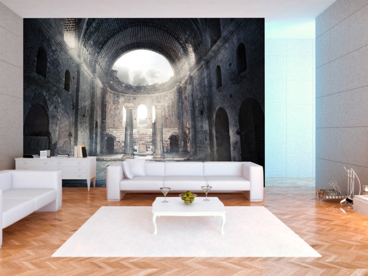 Wall Mural Urban Architecture - Elements of a Medieval City in the Sun 60194