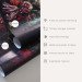 Photo Wallpaper Satin flowers - floral patterns with a background in shades of coffee with milk 60694 additionalThumb 3