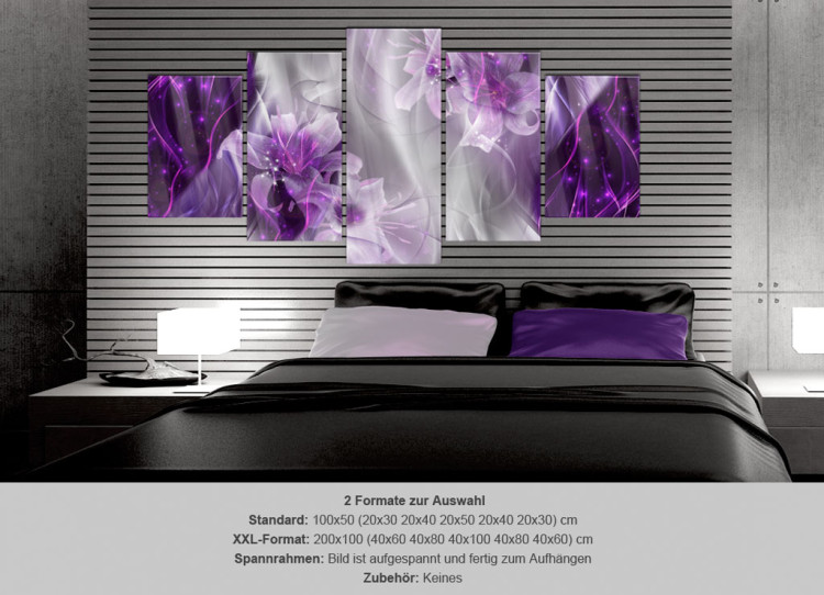 Acrylic Print Purple Utopia [Glass] 92494 additionalImage 7