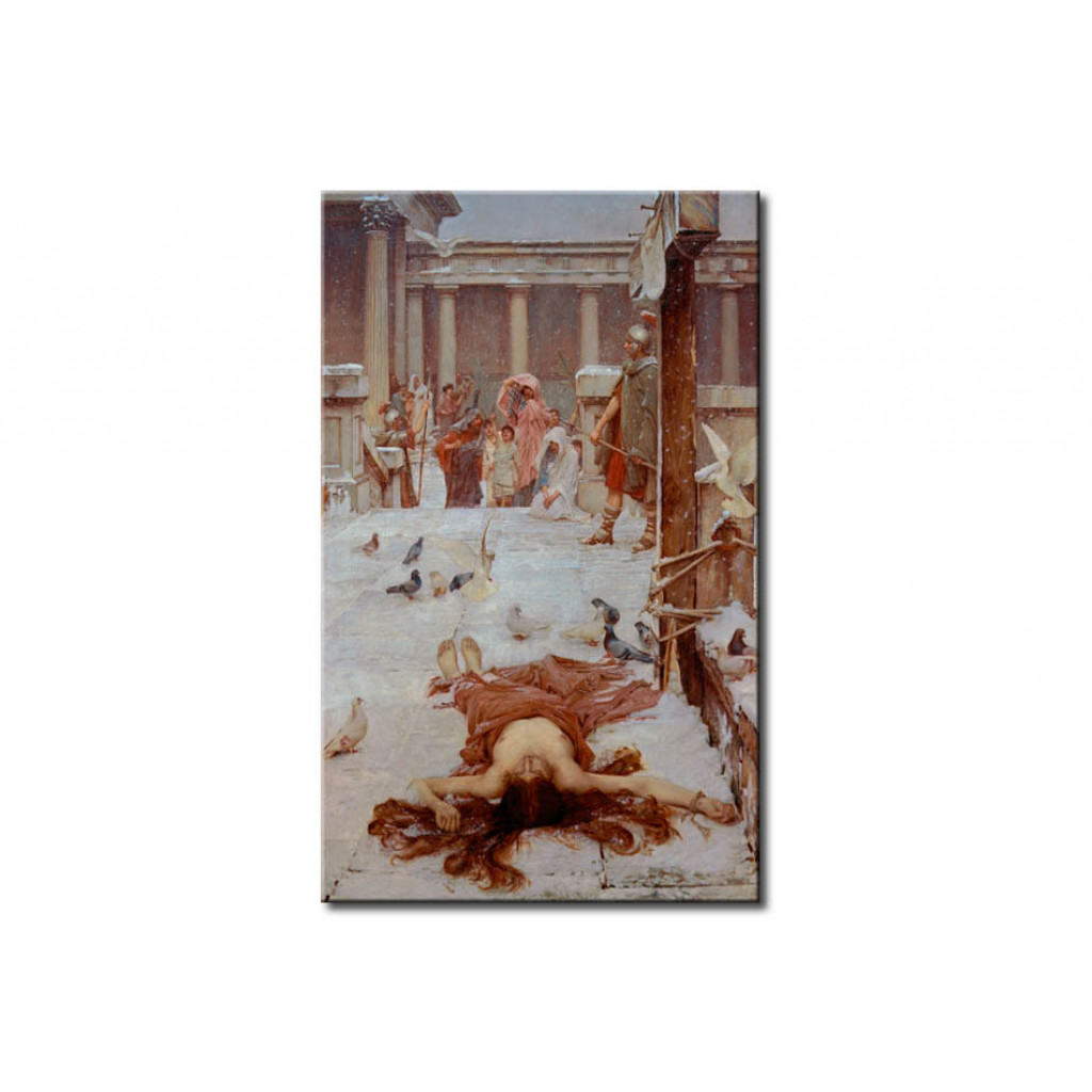 Schilderij  John William Waterhouse: Saint Eulalia