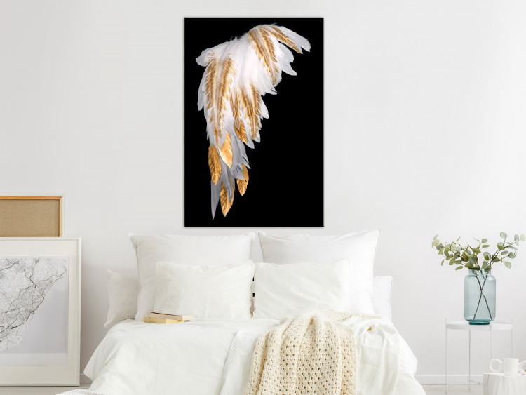 Canvas Art Print Angel's Wing (1 Part) Vertical 127305 additionalImage 3