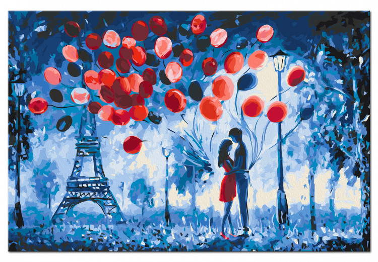 Cuadro para pintar con números Night in Paris  132305 additionalImage 6