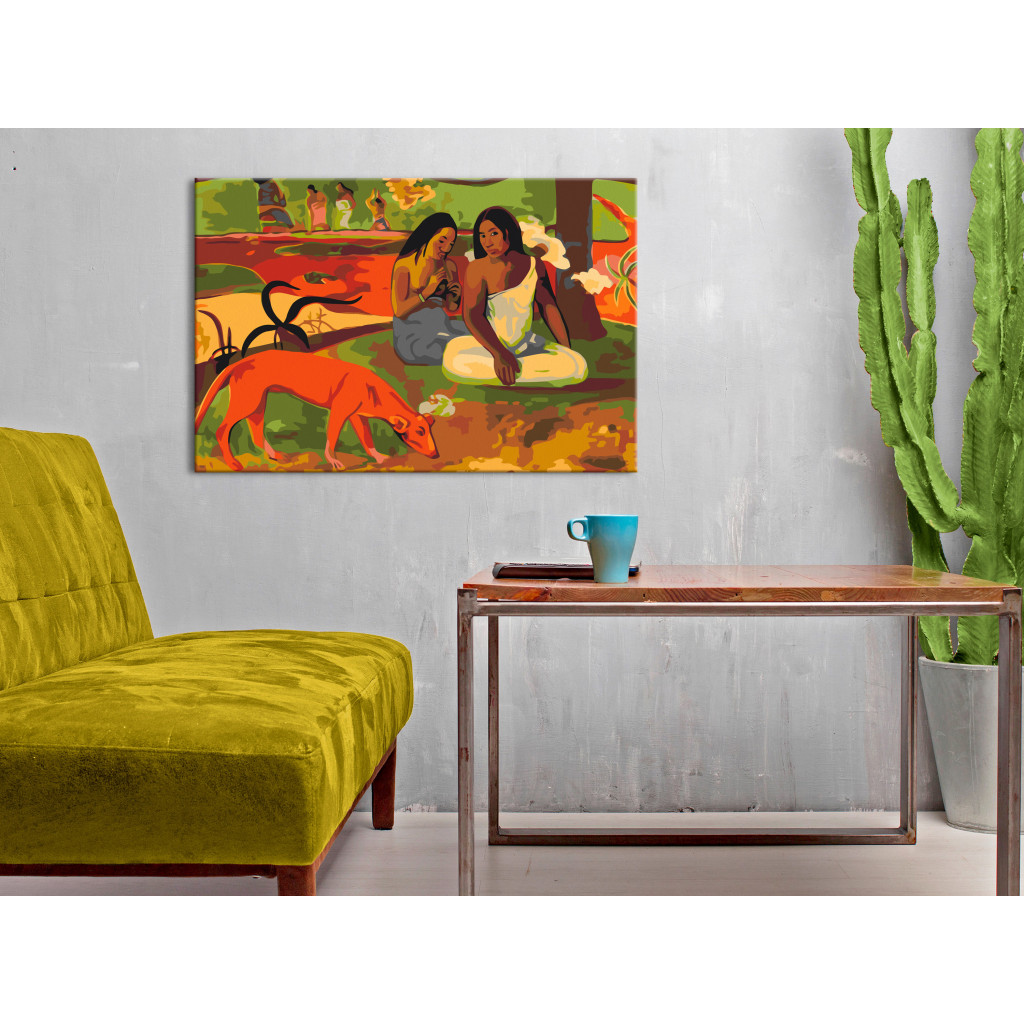 Måla Med Siffror Gauguin's Arearea
