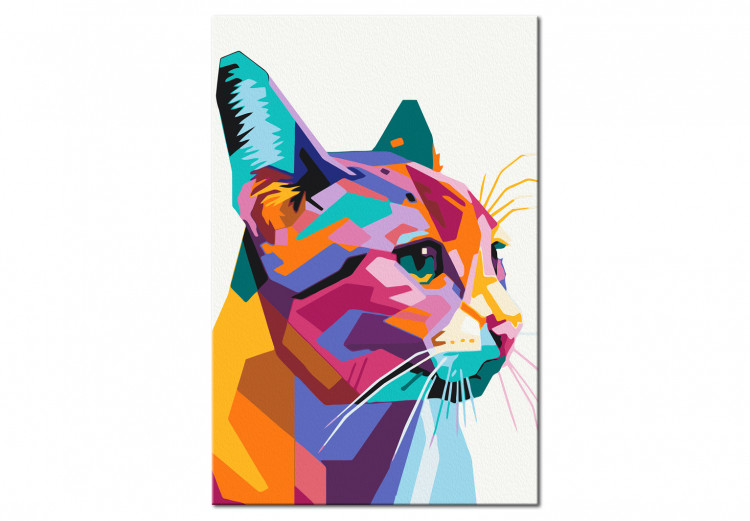Paint by number Geometric Cat 135205 additionalImage 5