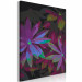 Paint by number Tropical Charm - Pointed Leaves in Green, Purple and Burgundy Colors 146205 additionalThumb 7