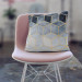 Mikrofaser Kissen Marble night - a minimalist geometric pattern in glamour style cushions 146805 additionalThumb 5