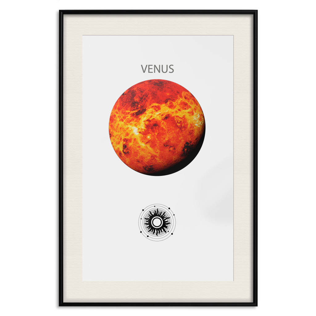 Muur Posters Venus  - The Brightest Planet In The Solar System II