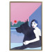 Wall Poster Woman and Dog - Minimalist Vector Illustration 149705 additionalThumb 24