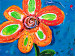Quadro em tela Flores de arco-íris 48705 additionalThumb 4