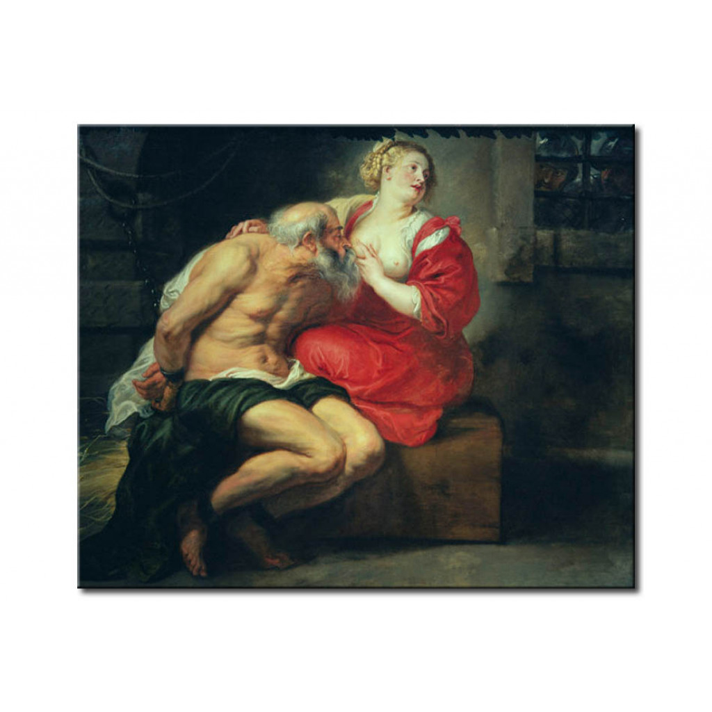 Schilderij  Peter Paul Rubens: Cimon And Pero