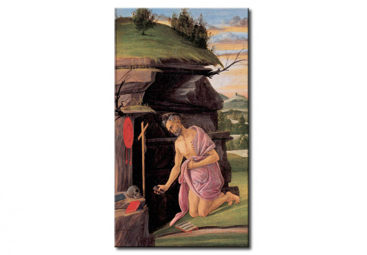 Wandbild St. Hieronymus in der Wüste 51905