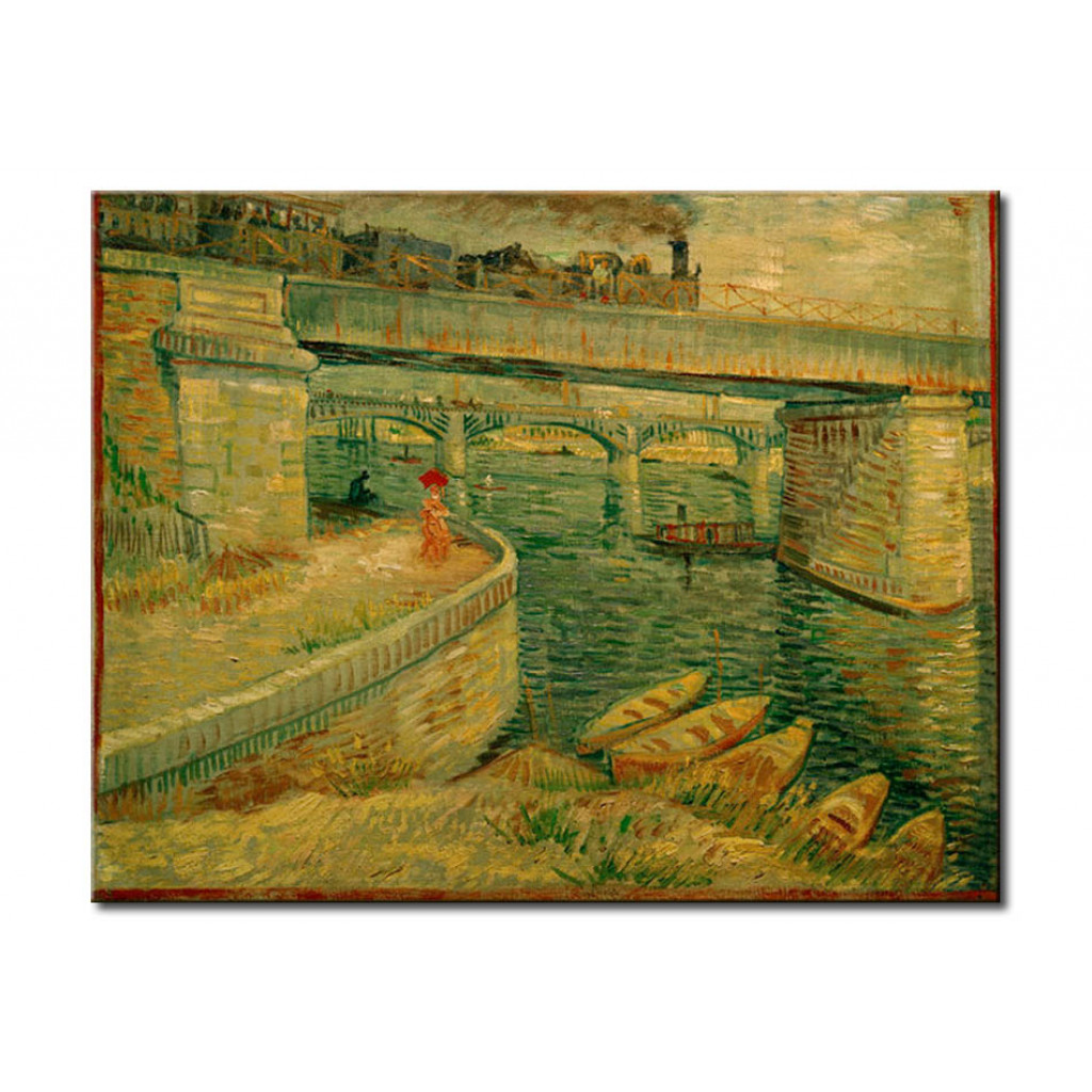 Reprodukcja Obrazu Die Brücken Von Asnières