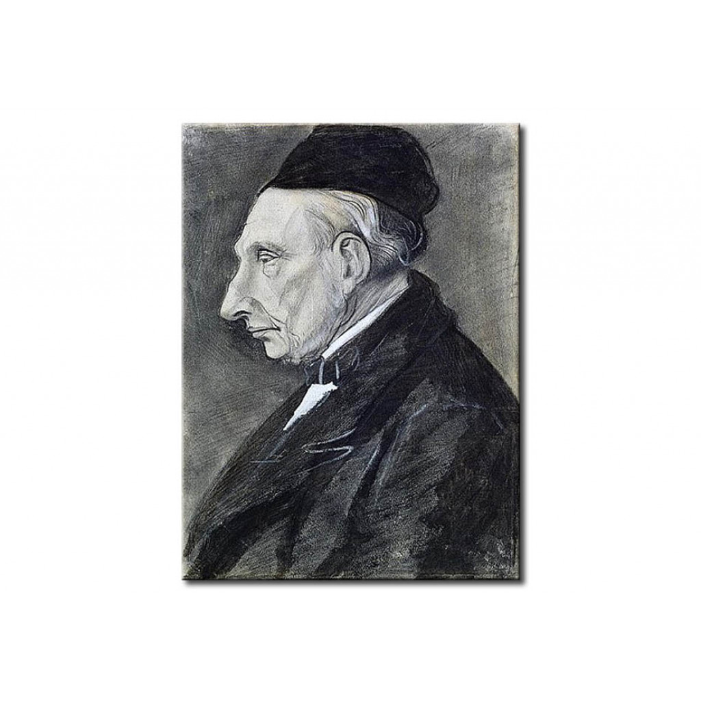 Schilderij  Vincent Van Gogh: Portrait Of The Artist's Grandfather