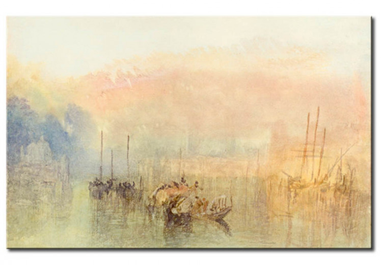 Copie de tableau Venise, l'entrée du Grand Canal 52805