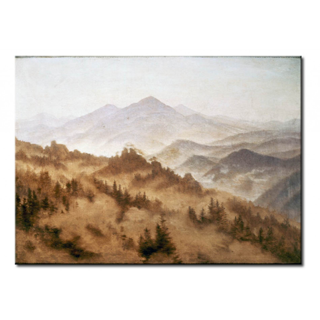 Reprodukcja Obrazu Mountainous Landscape
