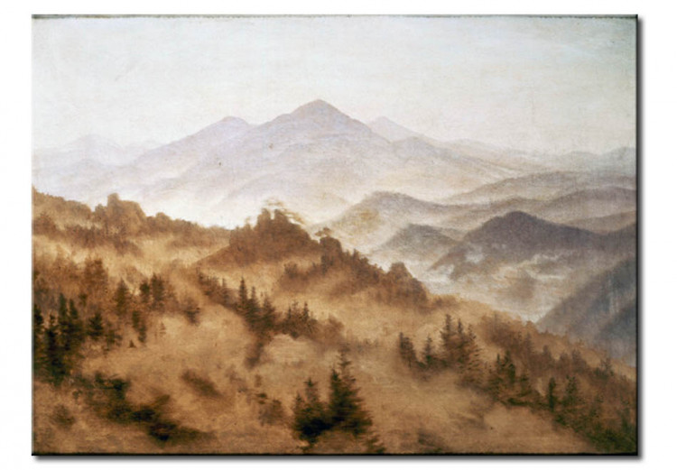 Reproducción de cuadro Paisaje montañoso 54005