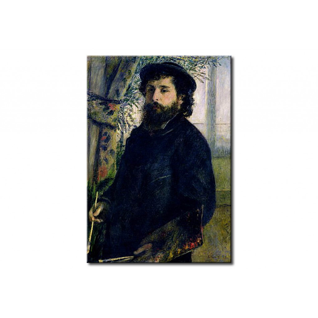 Schilderij  Pierre-Auguste Renoir: Portrait Of Claude Monet