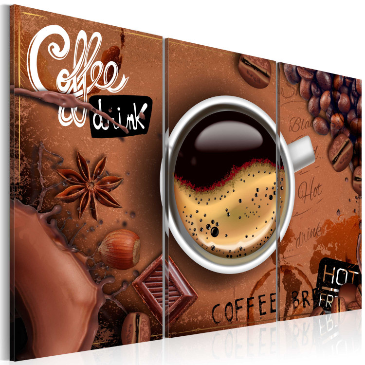 Wandbild Cup of hot coffee 55505 additionalImage 2