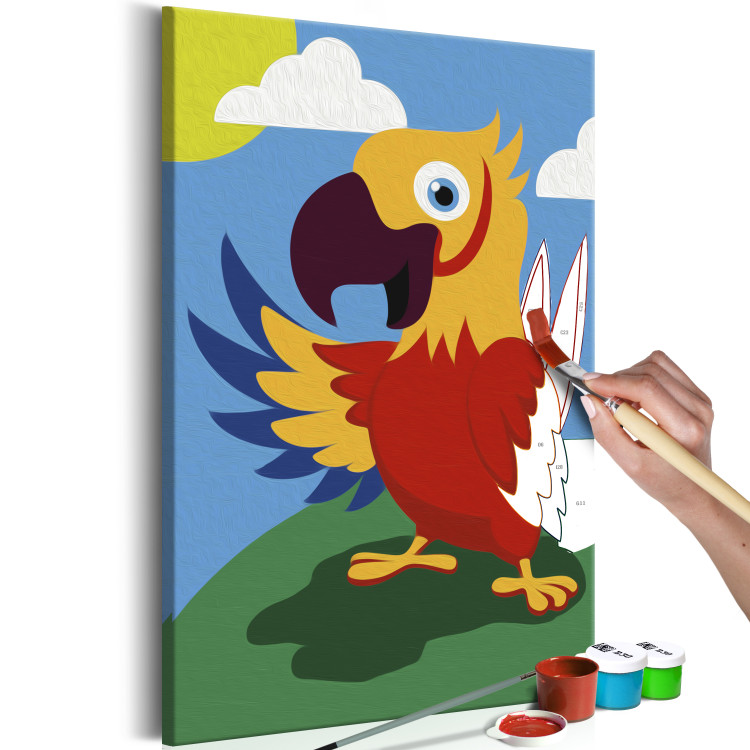 Painting Kit for Children Funny Parrot 107115 additionalImage 3