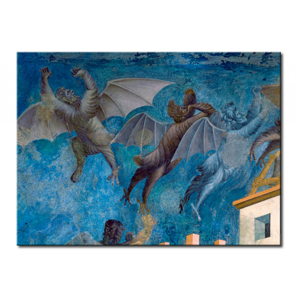 Quadro Saint Francis Frees The City Of Arezzo From Demons