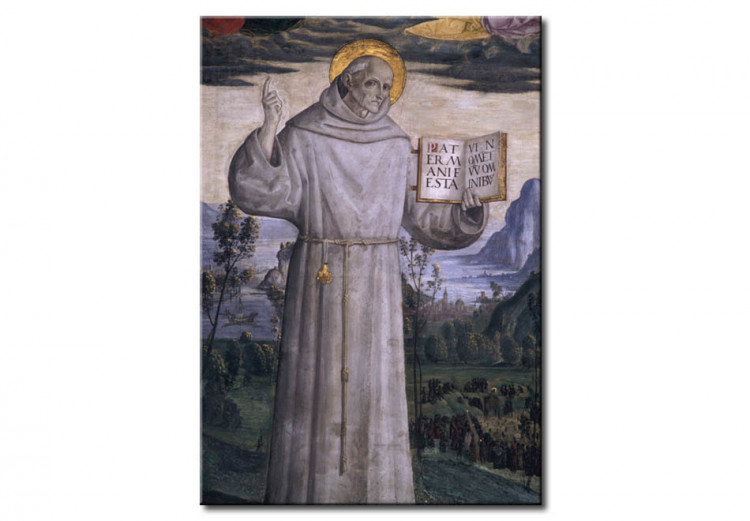 Kunstdruck St. Bernard of Siena with two saints 111915