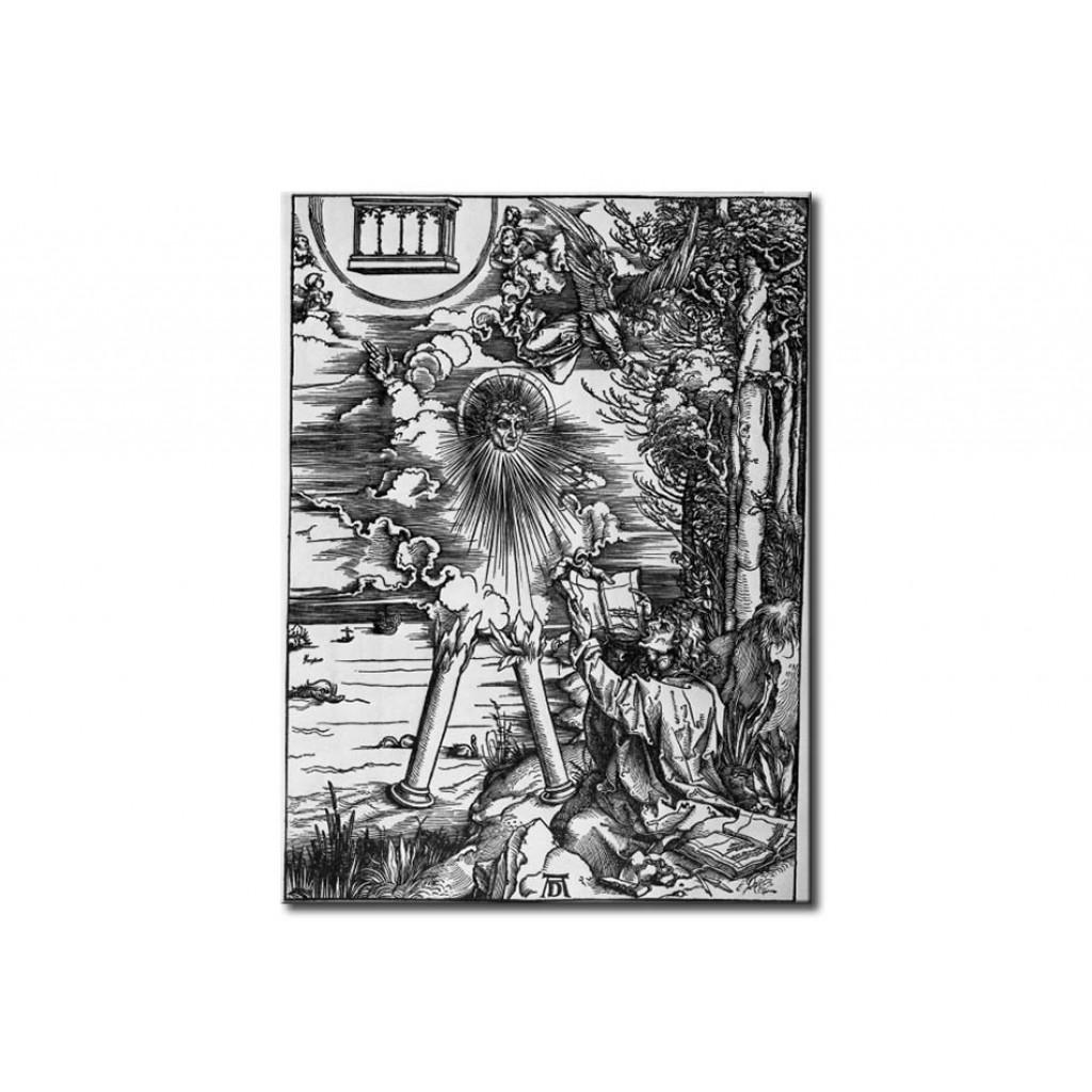 Schilderij  Albrecht Dürer: John Swallows The Book