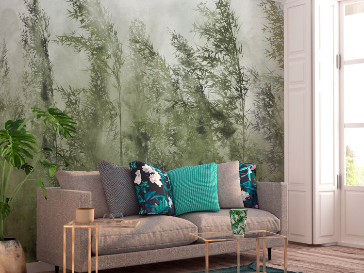 Wall Mural Tall Grasses - Green 131715