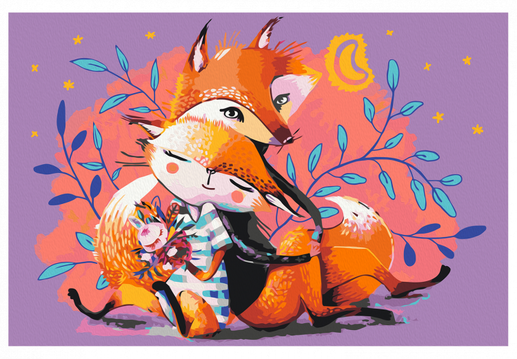 Painting Kit for Children Fox Family 135115 additionalImage 4