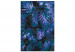 Paint by number Inky Mystery - Multitude of Dark Navy Blue Leaves 146215 additionalThumb 4