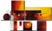 Pintura em tela Pôr-do-sol cósmico 47715