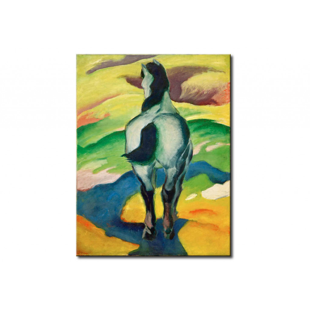 Schilderij  Franz Marc: Blue Horse II