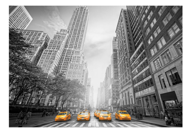 Fototapete New York - yellow taxis 61515 additionalImage 1