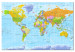 Decoratief prikbord World Map: Orbis Terrarum [Cork Map - French Text] 105925 additionalThumb 2