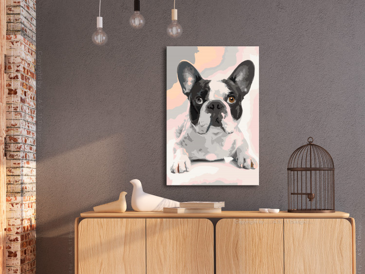 Paint by Number Kit French Bulldog  107125 additionalImage 2