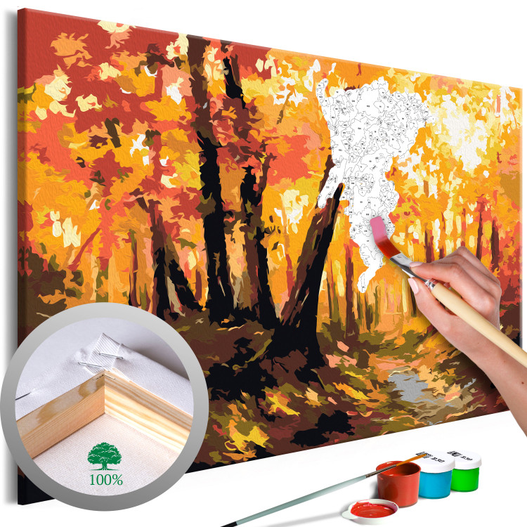 Paint by Number Kit Forest Track 107525