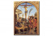 Reprodukcja obrazu Christ on the Cross with Saints Jerome and Christopher 109425