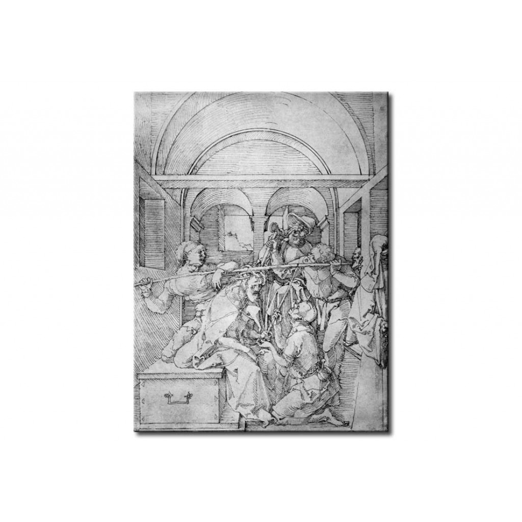 Schilderij  Albrecht Dürer: The Crowning With Thorns