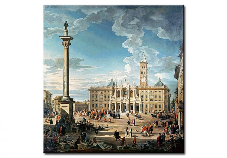 Riproduzione The Piazza Santa Maria Maggiore 111125