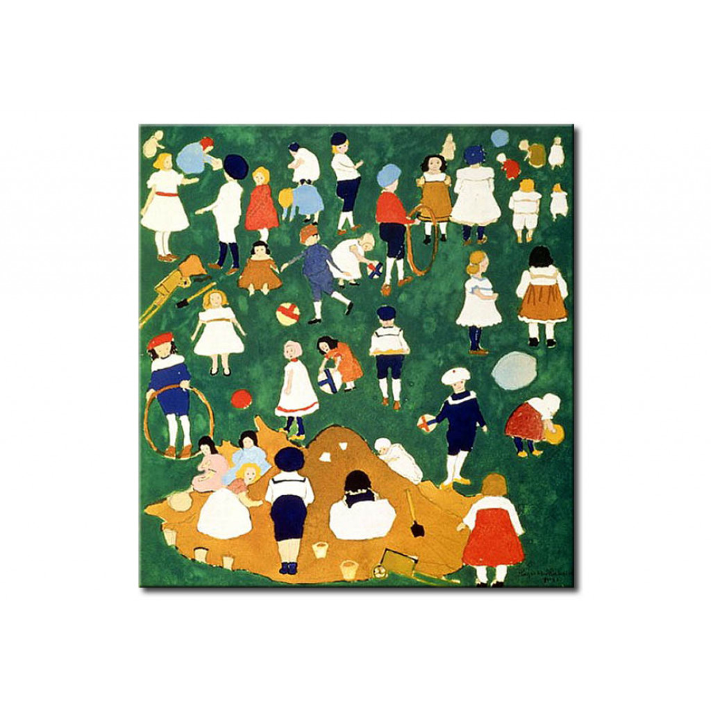 Schilderij  Kazimir Malevich: Children